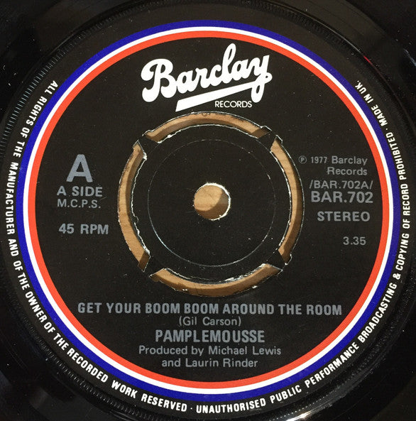 Le Pamplemousse - Get Your Boom Boom Around The Room