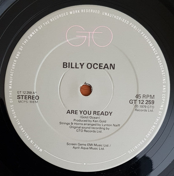 Billy Ocean - Are You Ready