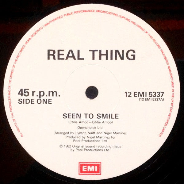 The Real Thing - Seen To Smile