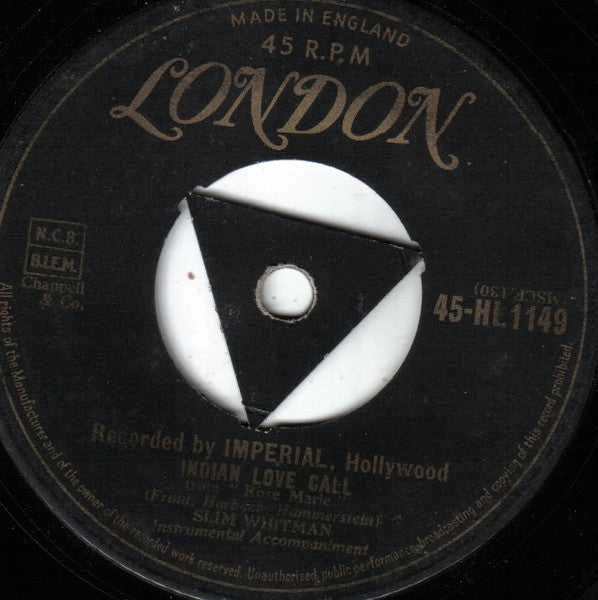 Slim Whitman - Indian Love Call / China Doll