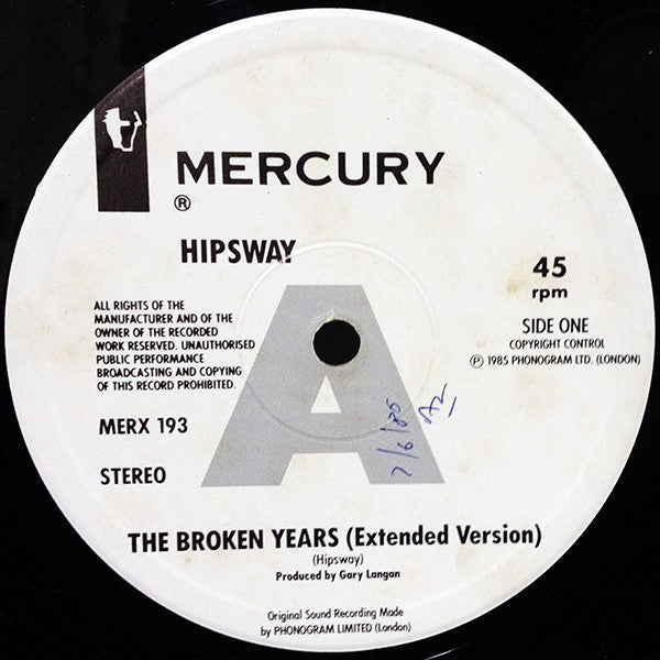 Hipsway - The Broken Years
