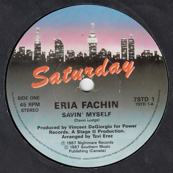 Eria Fachin - Savin' Myself