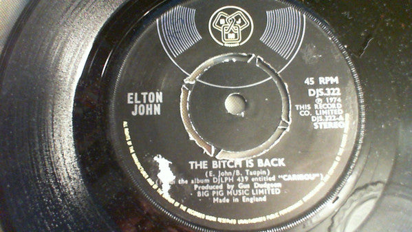 Elton John - The Bitch Is Back