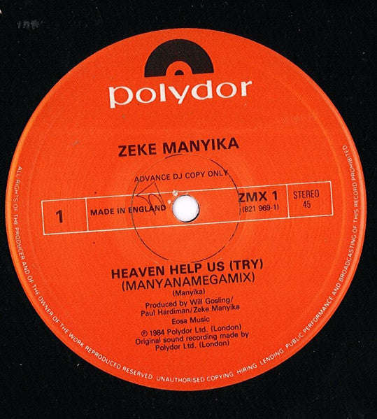 Zeke Manyika - Heaven Help Us (Try)
