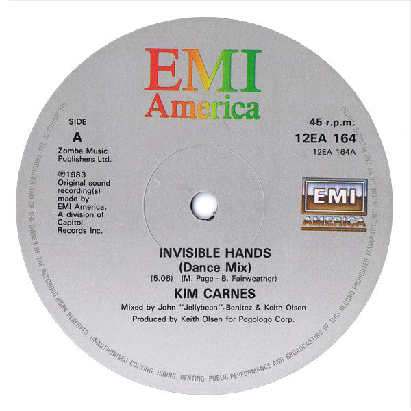 Kim Carnes - Invisible Hands