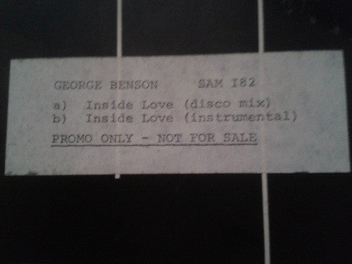 George Benson - Inside Love (So Personal)