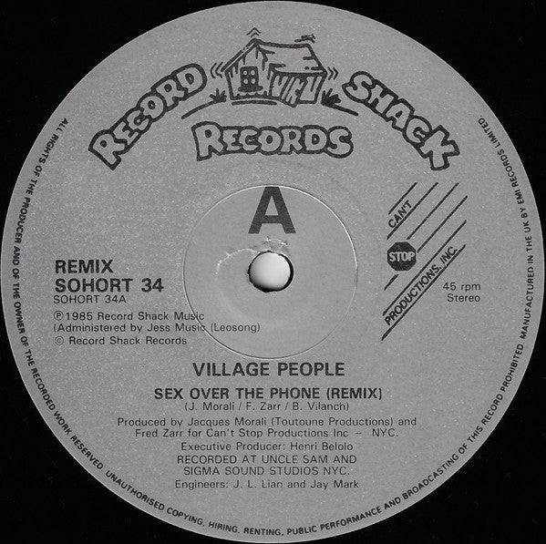 Village People - Sex Over The Phone (Special Remix)