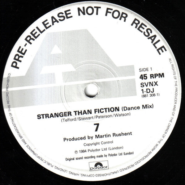 Seven (6) - Stranger Than Fiction