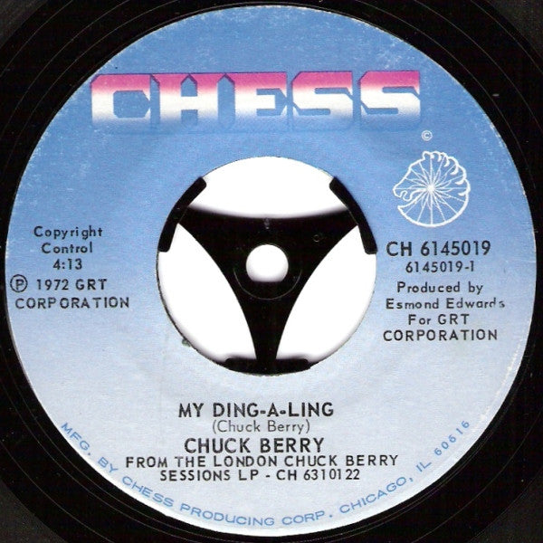 Chuck Berry - My Ding-a-Ling 7" Single