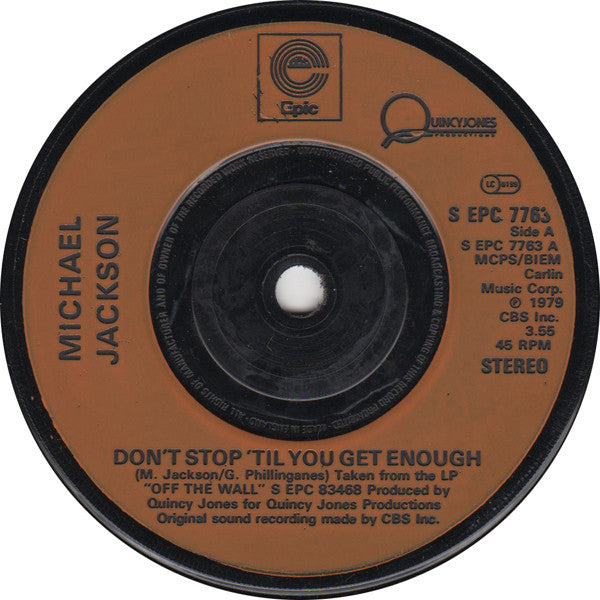 Michael Jackson - Don't Stop 'Til You Get Enough / I Can't Help It
