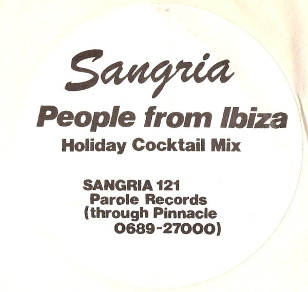 Sangria (2) - People From Ibiza (Holiday Cocktail Mix)