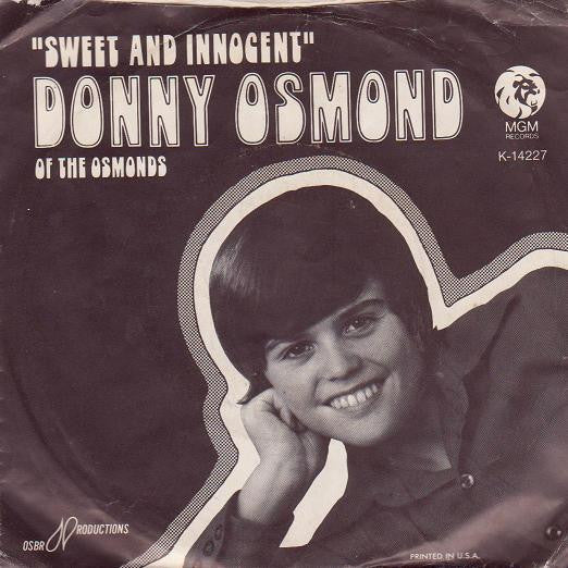 Donny Osmond - Sweet And Innocent
