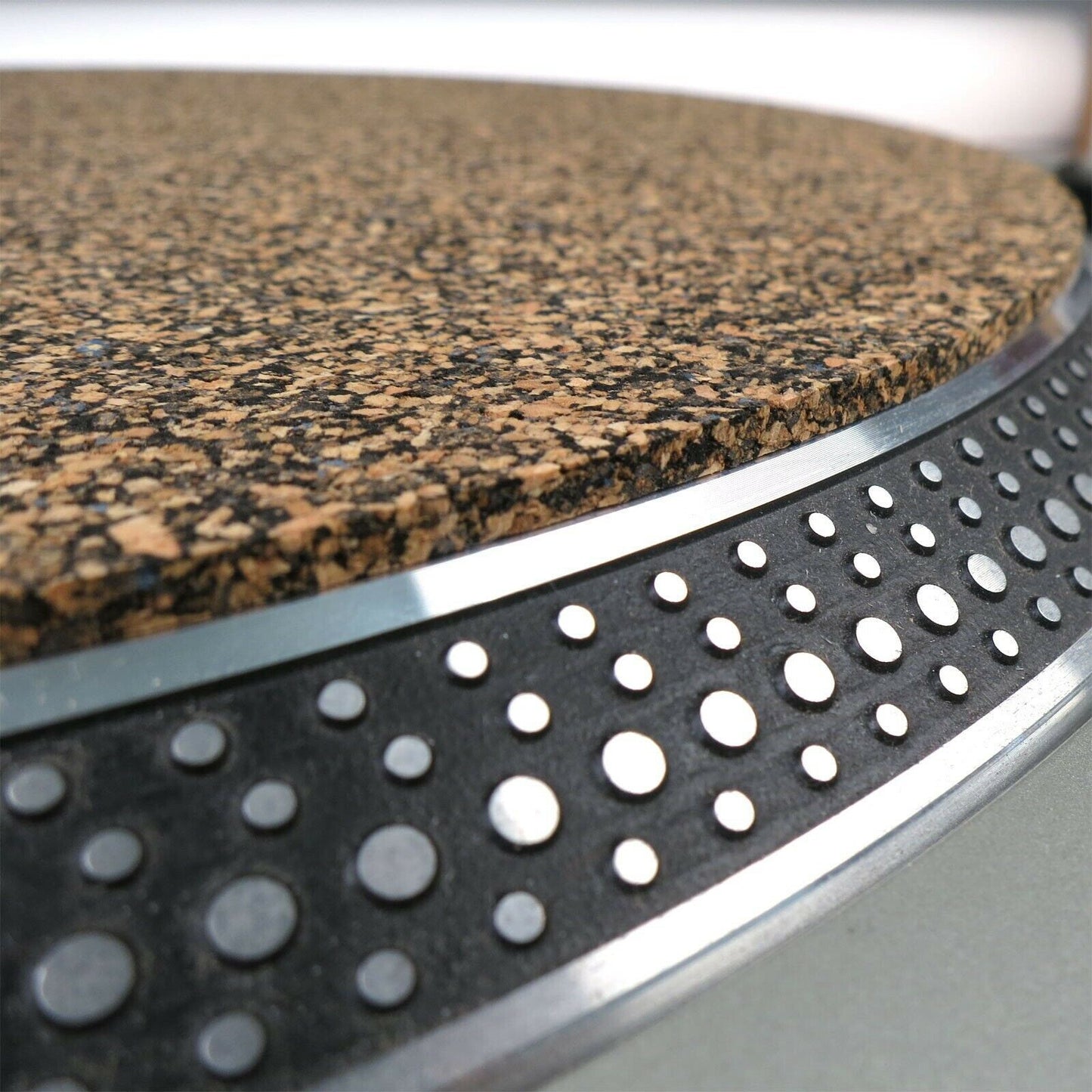 LCV PREMIUM 12" Cork and Rubber Platter Mat 3mm