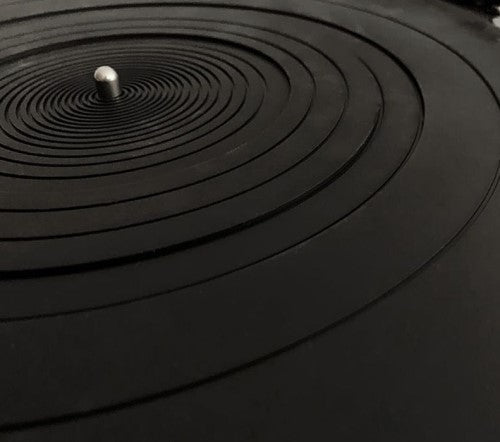 Black Silicone Rubber 12" Platter Mat