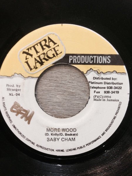 Baby Cham - More Wood - laurelcanyonvinyl
