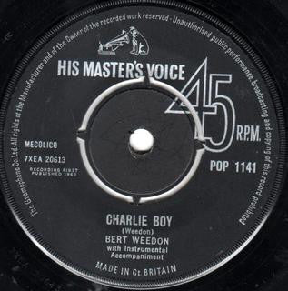 Bert Weedon - Charlie Boy / Night Cry - laurelcanyonvinyl