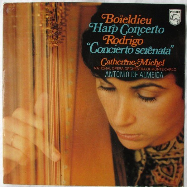Catherine Michel, Antonio De Almeida - Boieldieu Harp Concerto, Rodrigo "Concerto Serenata" - laurelcanyonvinyl