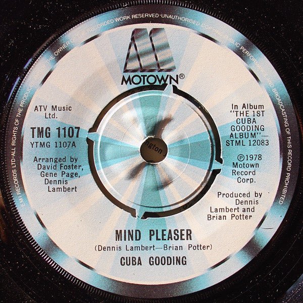 Cuba Gooding - Mind Pleaser - laurelcanyonvinyl