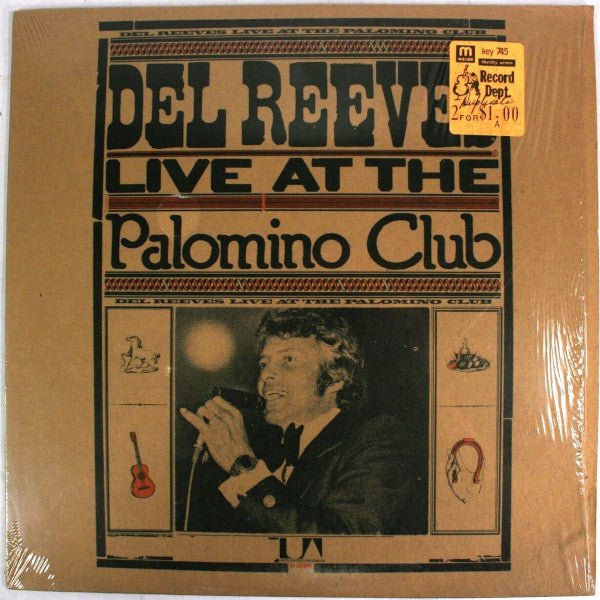 Del Reeves - Live At The Palomino Club - laurelcanyonvinyl