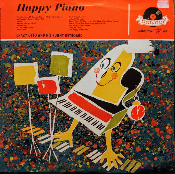 Der Schräge Otto - Happy Piano - laurelcanyonvinyl