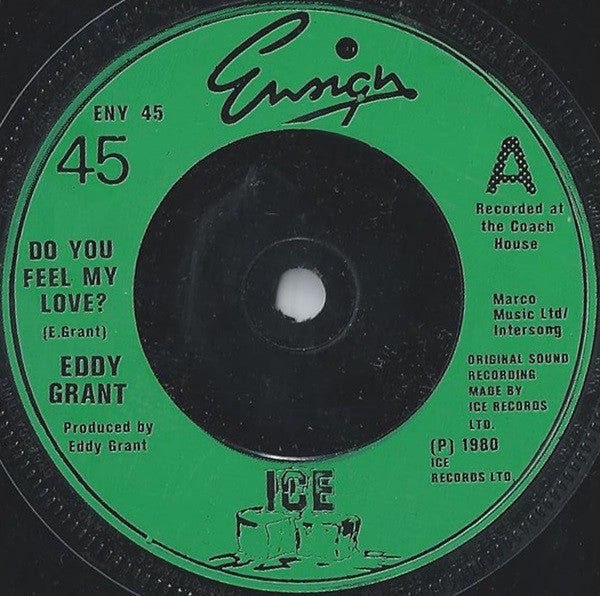 Eddy Grant - Do You Feel My Love? - laurelcanyonvinyl