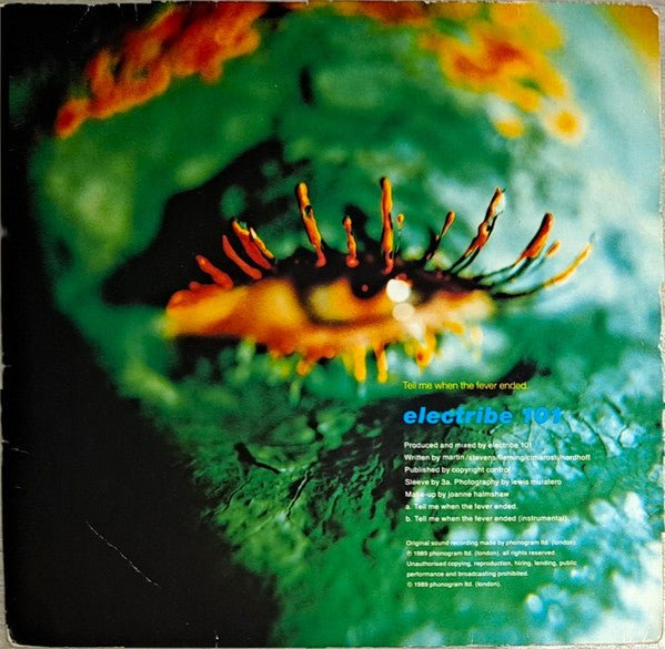 Electribe 101 - Tell Me When The Fever Ended - laurelcanyonvinyl