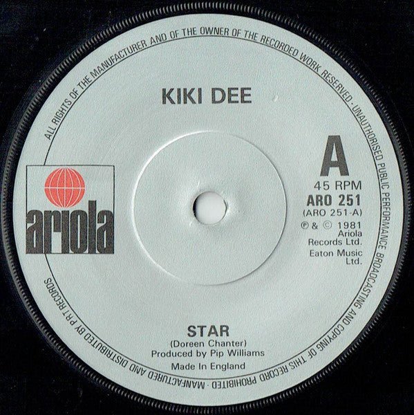 Kiki Dee - Star - laurelcanyonvinyl