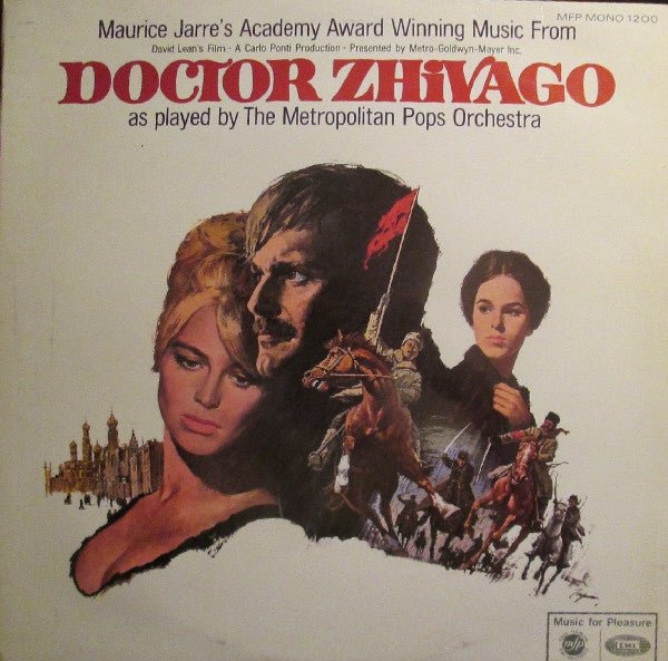 Maurice Jarre / The Metropolitan POPS Orchestra - Doctor Zhivago - laurelcanyonvinyl