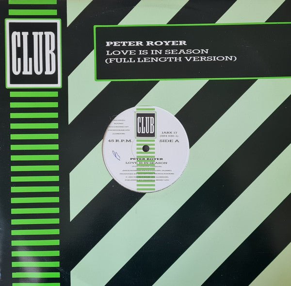 Peter Royer - Love Is In Season - laurelcanyonvinyl