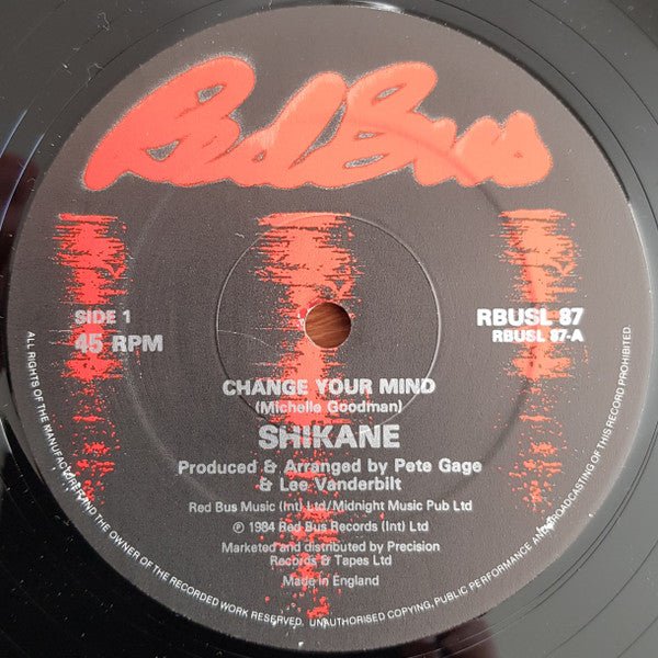 Shikane - Change Your Mind - laurelcanyonvinyl