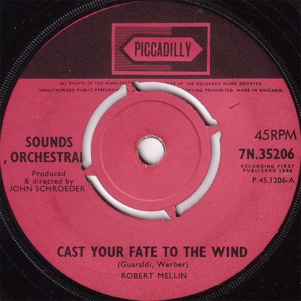 Sounds Orchestral - Cast Your Fate To The Wind - laurelcanyonvinyl