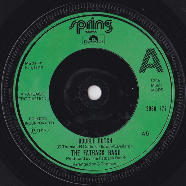 The Fatback Band - Double Dutch - laurelcanyonvinyl