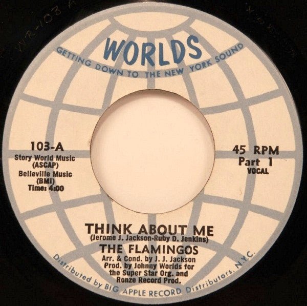 The Flamingos - Think About Me - laurelcanyonvinyl