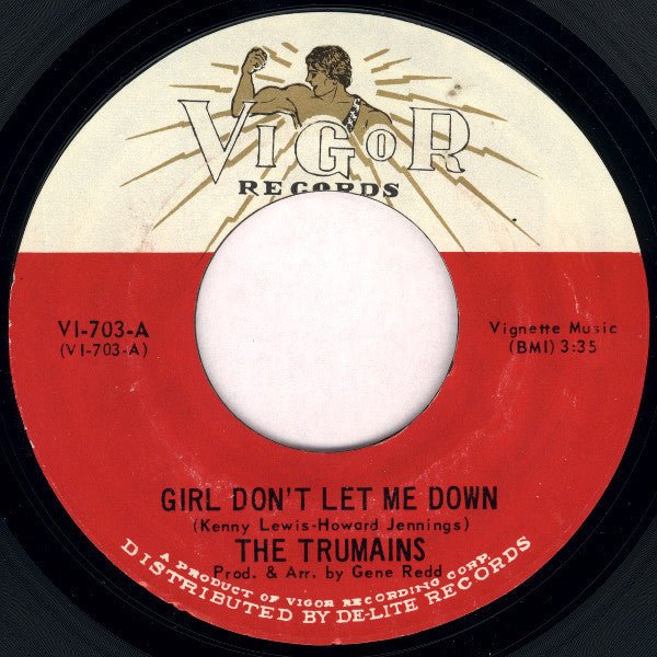 The Trumains - Girl Don't Let Me Down / You Are Nice - laurelcanyonvinyl