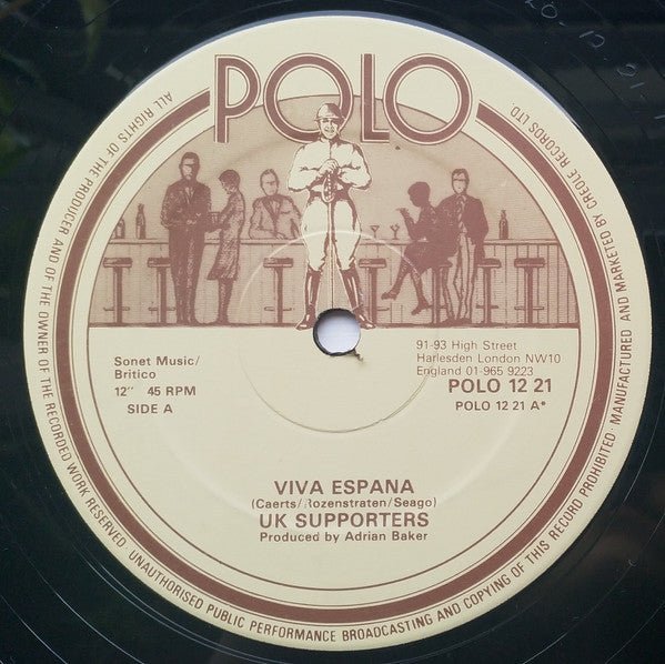 UK Supporters - Viva Espana / We Are Magic - laurelcanyonvinyl