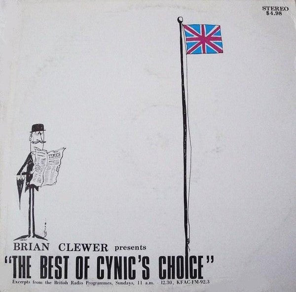 Various - Brian Clewer presents "The Best Of Cynic's Choice" - laurelcanyonvinyl