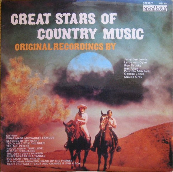 Various - Great Stars Of Country Music - laurelcanyonvinyl