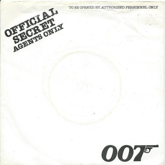 007 (27), James Bond (16) - A Message From Bond - laurelcanyonvinyl