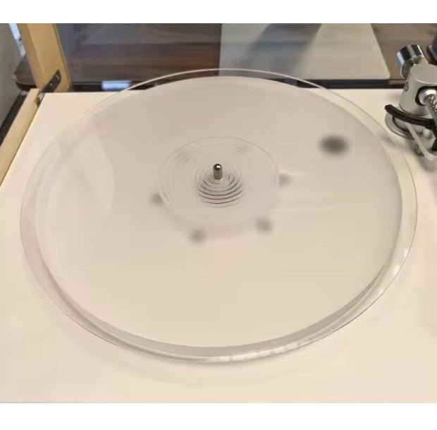 12" Clear Acrylic Turntable Platter Mat 3mm - laurelcanyonvinyl