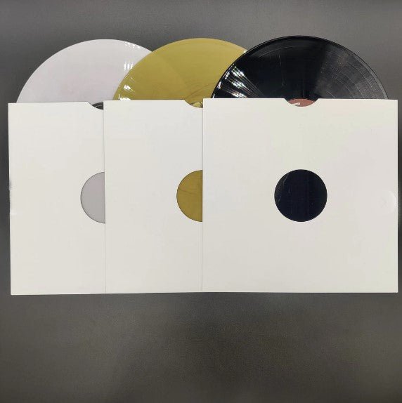 12" Record Card Outer Sleeves with Thumb Cut | DJ Masterbags - laurelcanyonvinyl