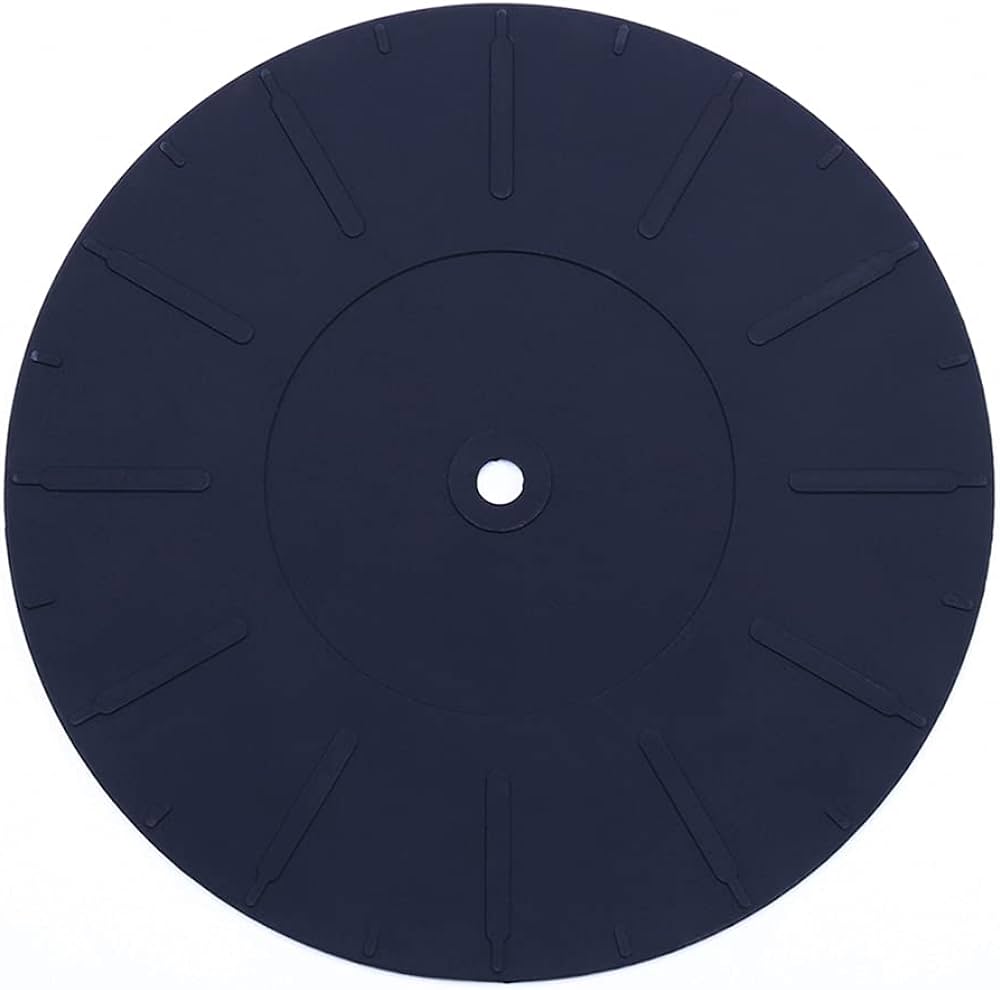 7" Replacement Silicone Rubber Turntable Mat for Ion/Crosley/Vibe - laurelcanyonvinyl