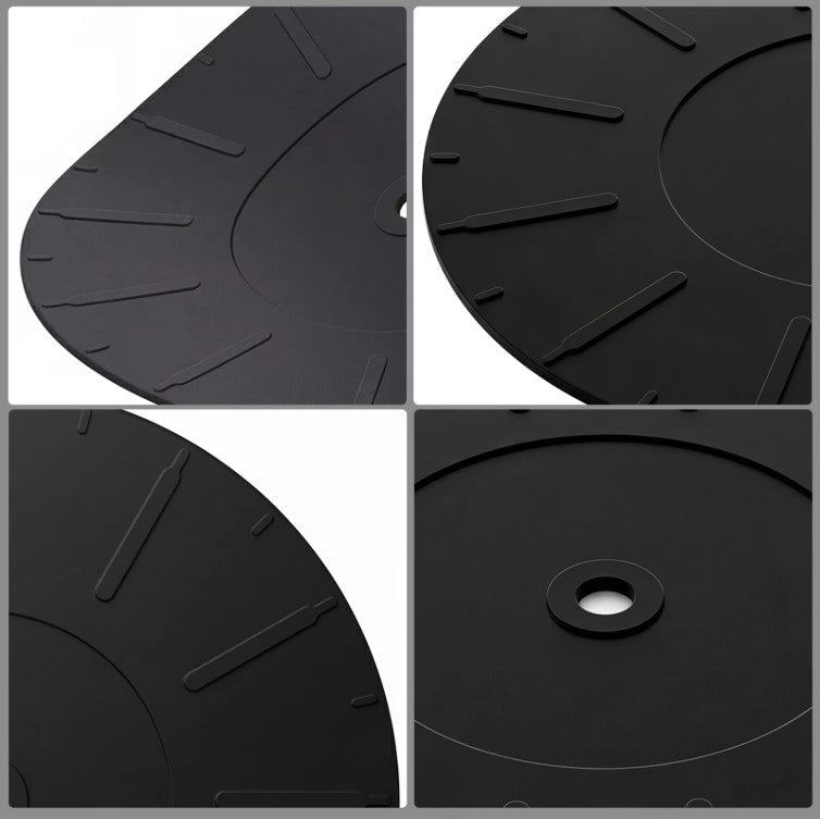7" Replacement Silicone Rubber Turntable Mat for Ion/Crosley/Vibe - laurelcanyonvinyl