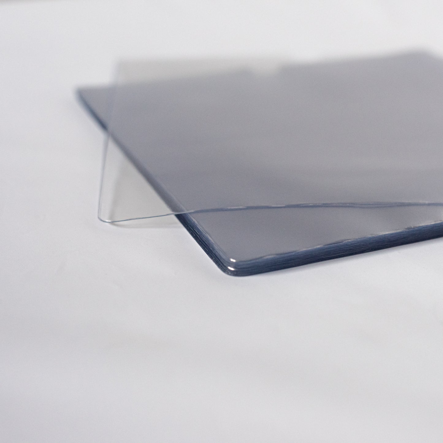 Premium 7" 180mu PVC Glass Clear Outer Sleeves - 50