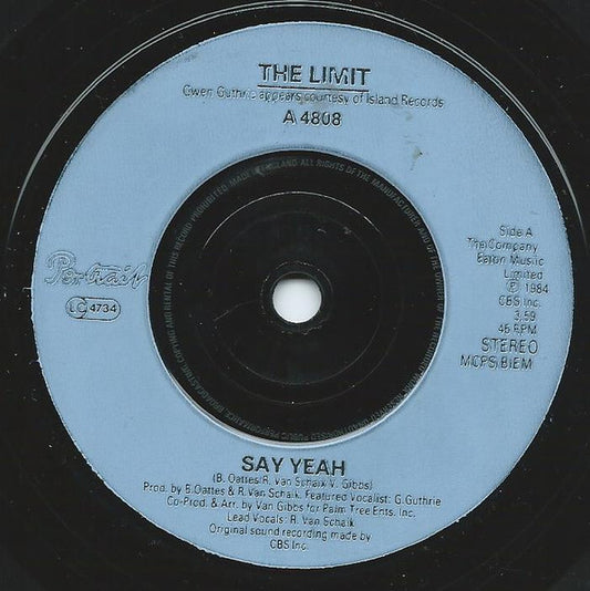 The Limit (2) - Say Yeah