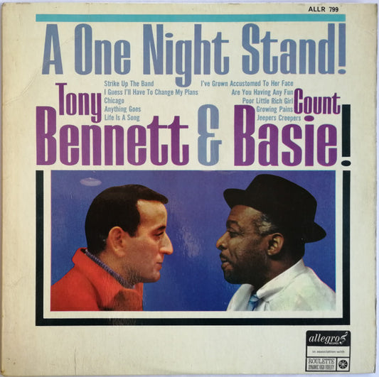 Tony Bennett With Count Basie Orchestra - One Night Stand
