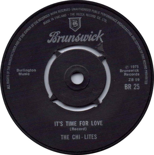 The Chi-Lites - It's Time For Love