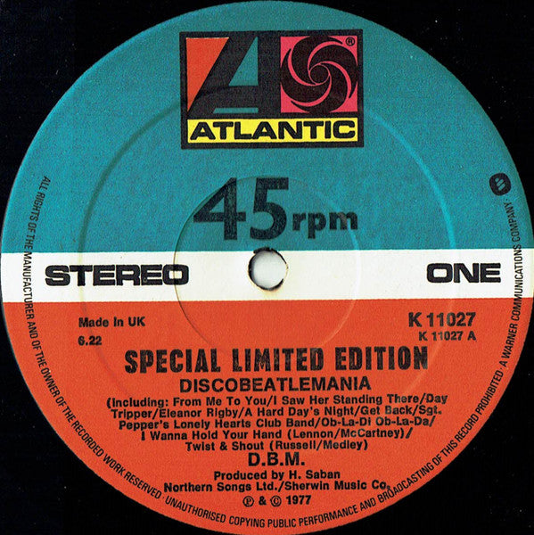 D.B.M. - Discobeatlemania