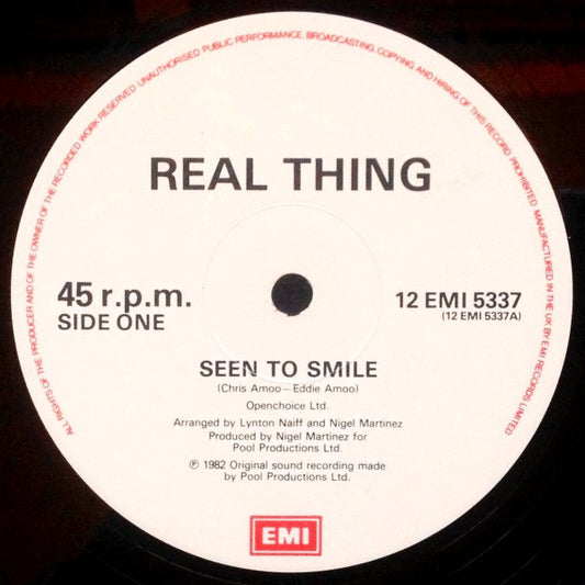 The Real Thing - Seen To Smile