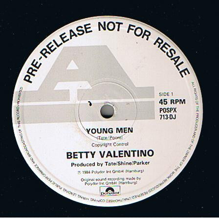 Betty Valentino - Young Men
