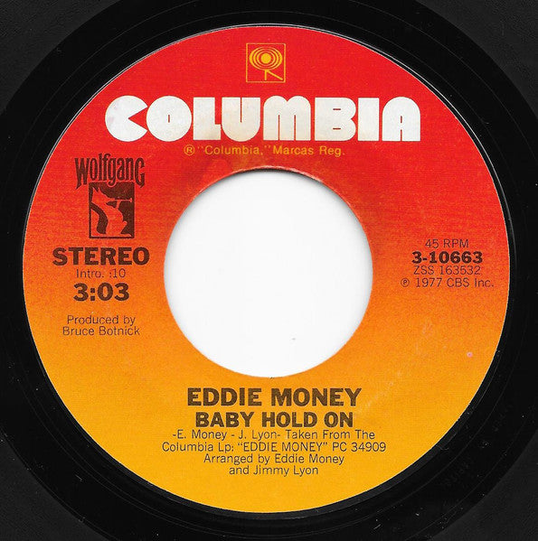 Eddie Money - Baby Hold On